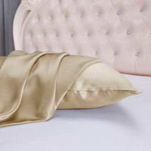 100% 25 Momme Pillowcase pure and natural long stranded...